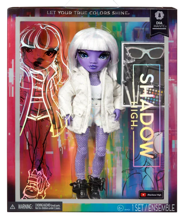SHADOW HIGH POUPEE DIA MANTE -VIOLETTE