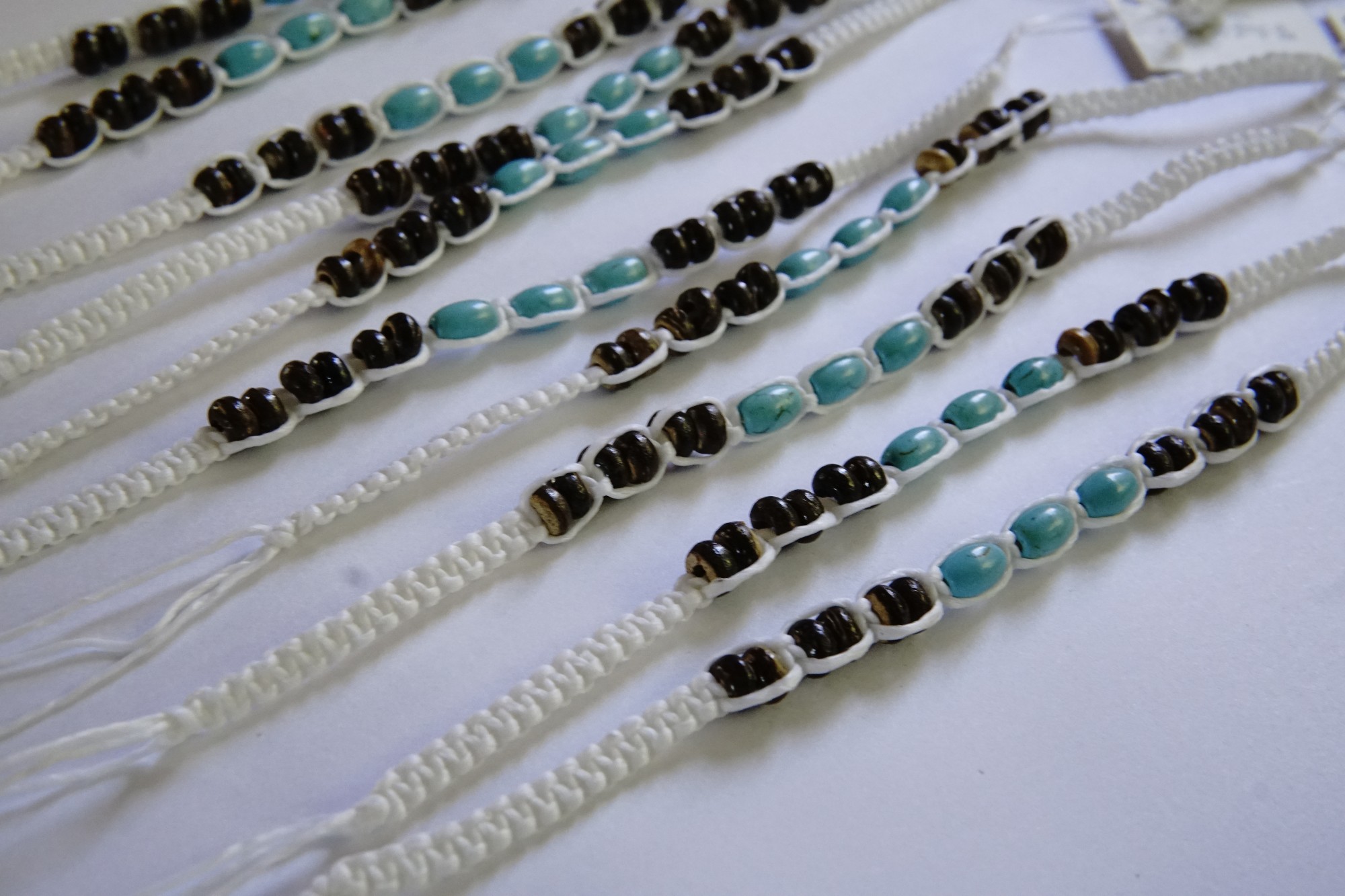 Armband 'Kokosnuss-Perle', weiß günstig bestellen