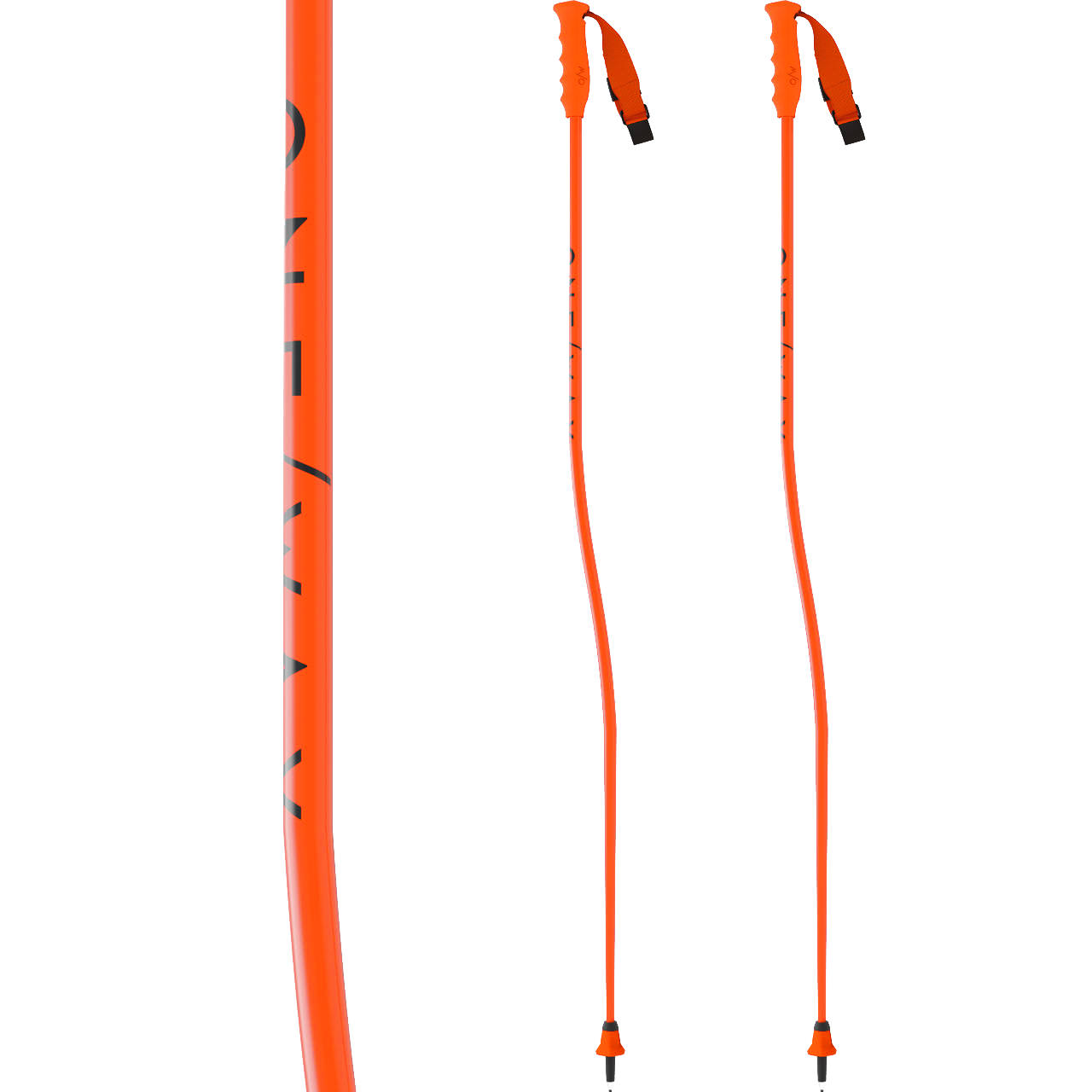 ONE WAY RD 16 GS PRO BENT neon orange | Raceskistöcke | Skistöcke | Alpin Ski | XSPO