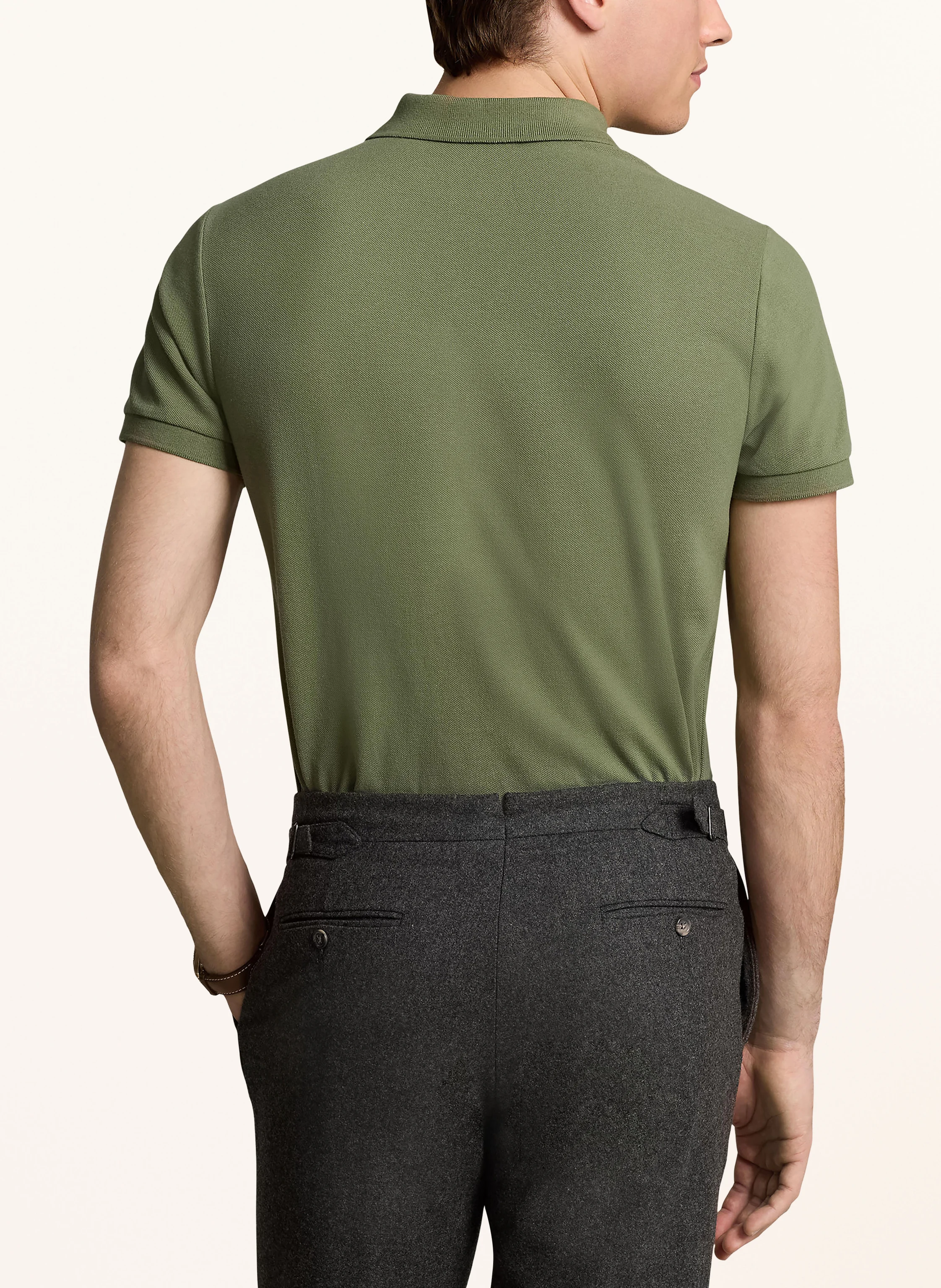 POLO RALPH LAUREN Piqué-Poloshirt Custom Slim Fit