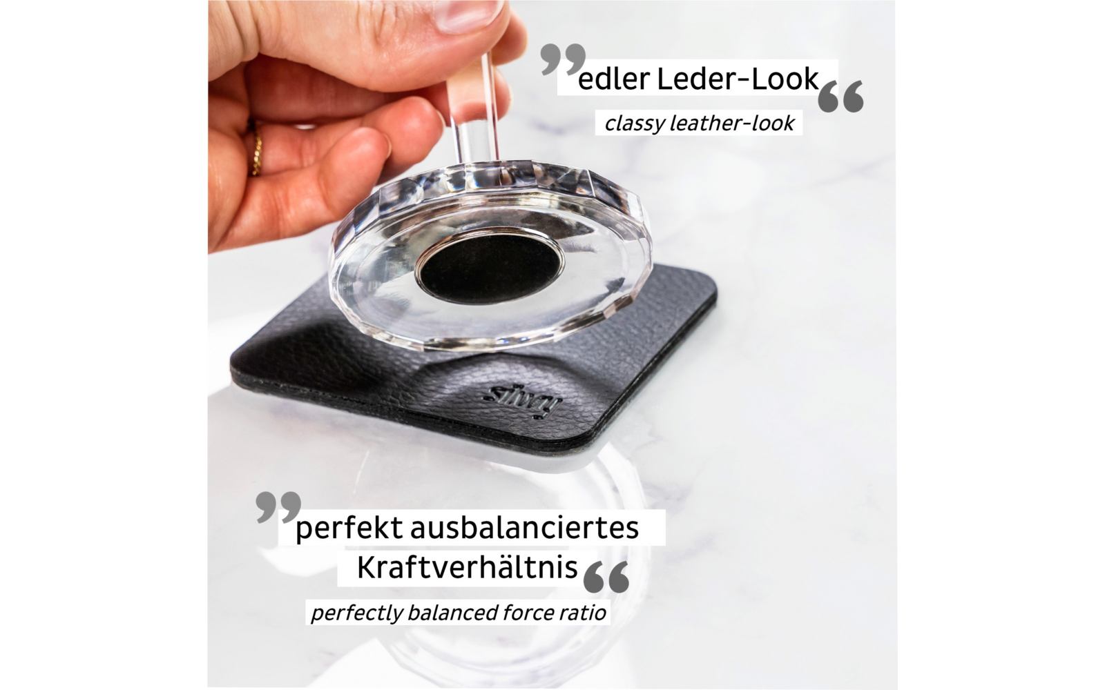 silwy® Sekt Magnet-Kunststoffgläser 6 Stück (150 ml)
