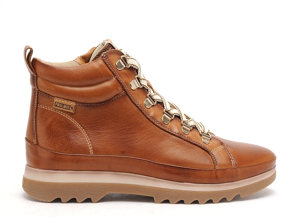 Pikolinos boots bottine plates femme w3w 8564 marron