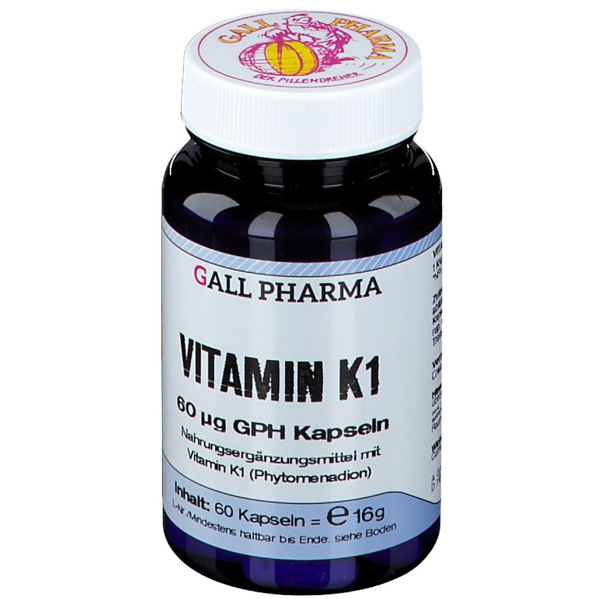 GALL PHARMA Vitamin K 1 60 µg GPH Kapseln