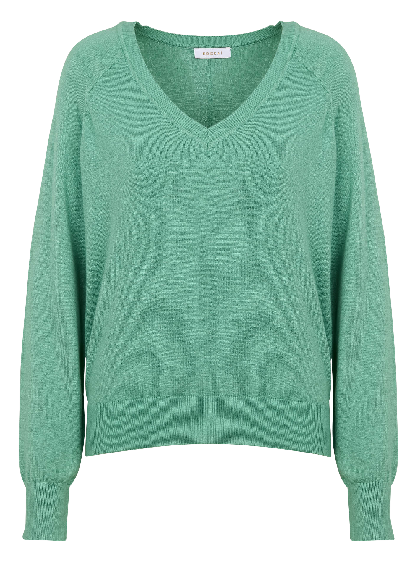 NOLWENN - Pull ample en maille | Vert