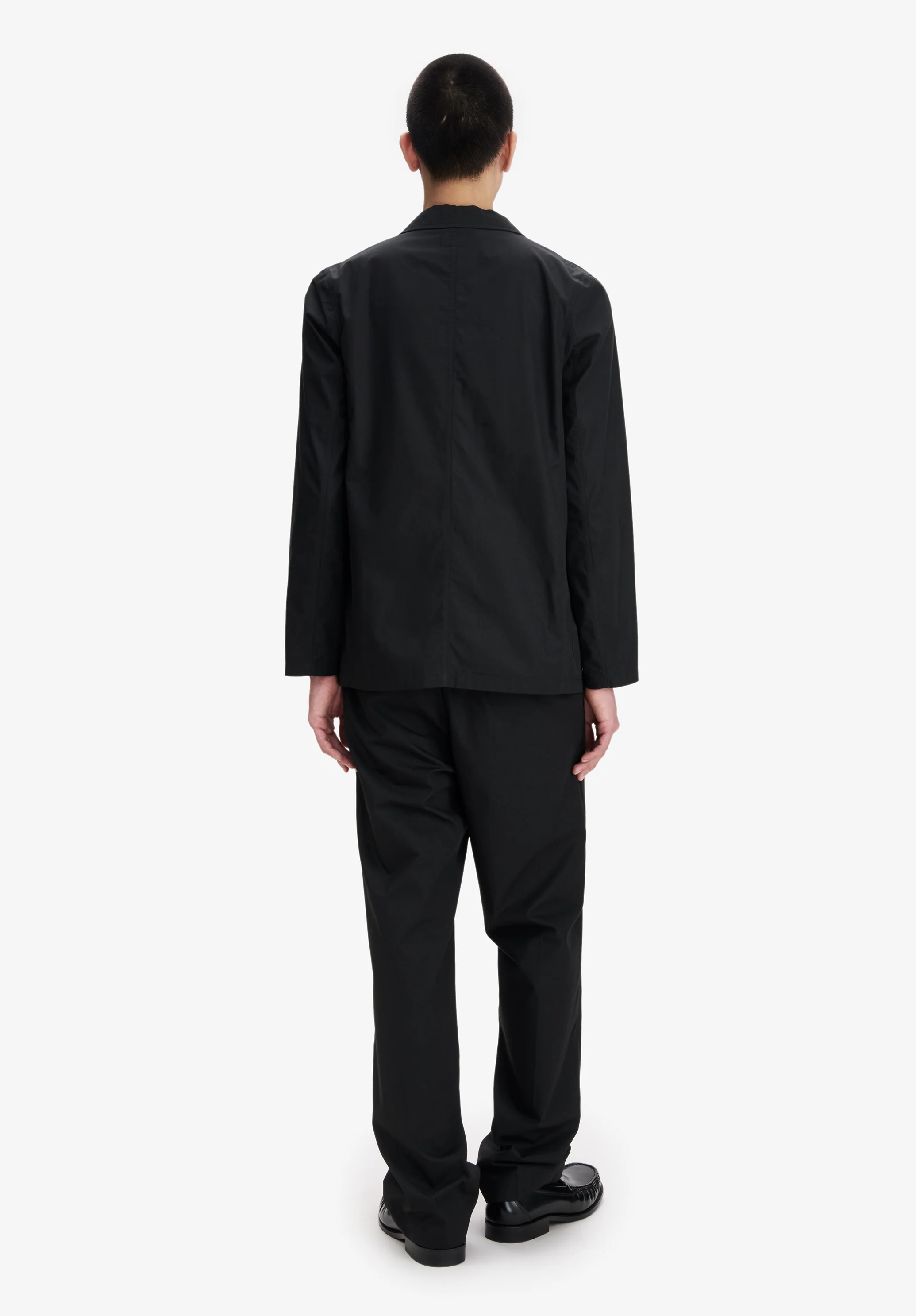 Pantalon noir en coton bio - Noir