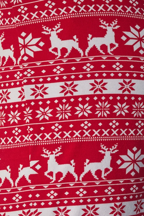 Leggings, Slim Fit, weihnachtliches Muster, Elastikbund