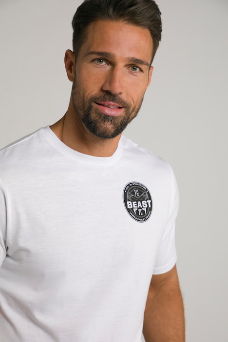 JAY-PI T-Shirt, Halbarm, Rücken Print, Rundhals, Halbarm