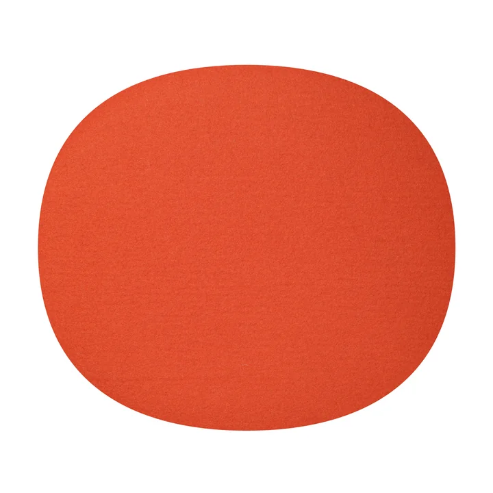 Hey Sign - Filz-Auflage Eames Plastic Side Chair, mango 5mm, mit Antirutsch-Beschichtung
