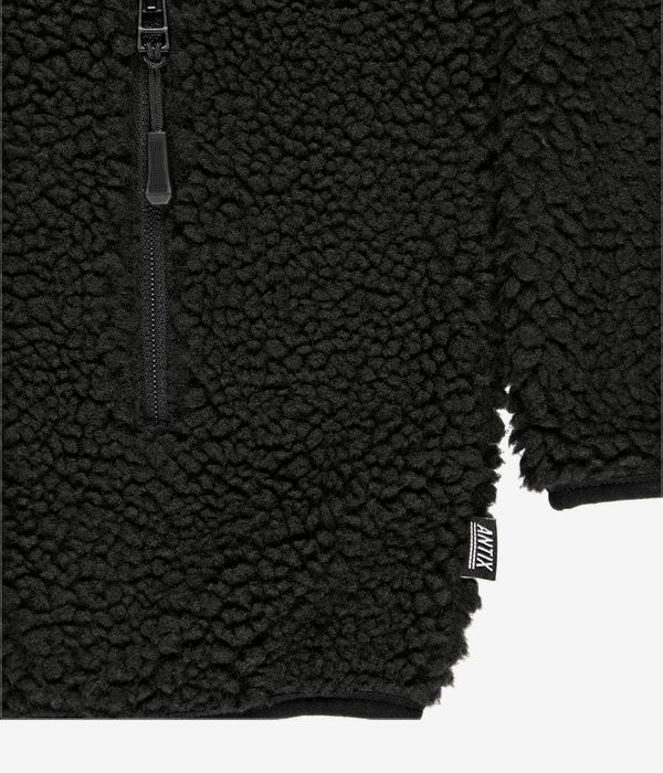Antix Sherpa Fleece Jacke (black)
