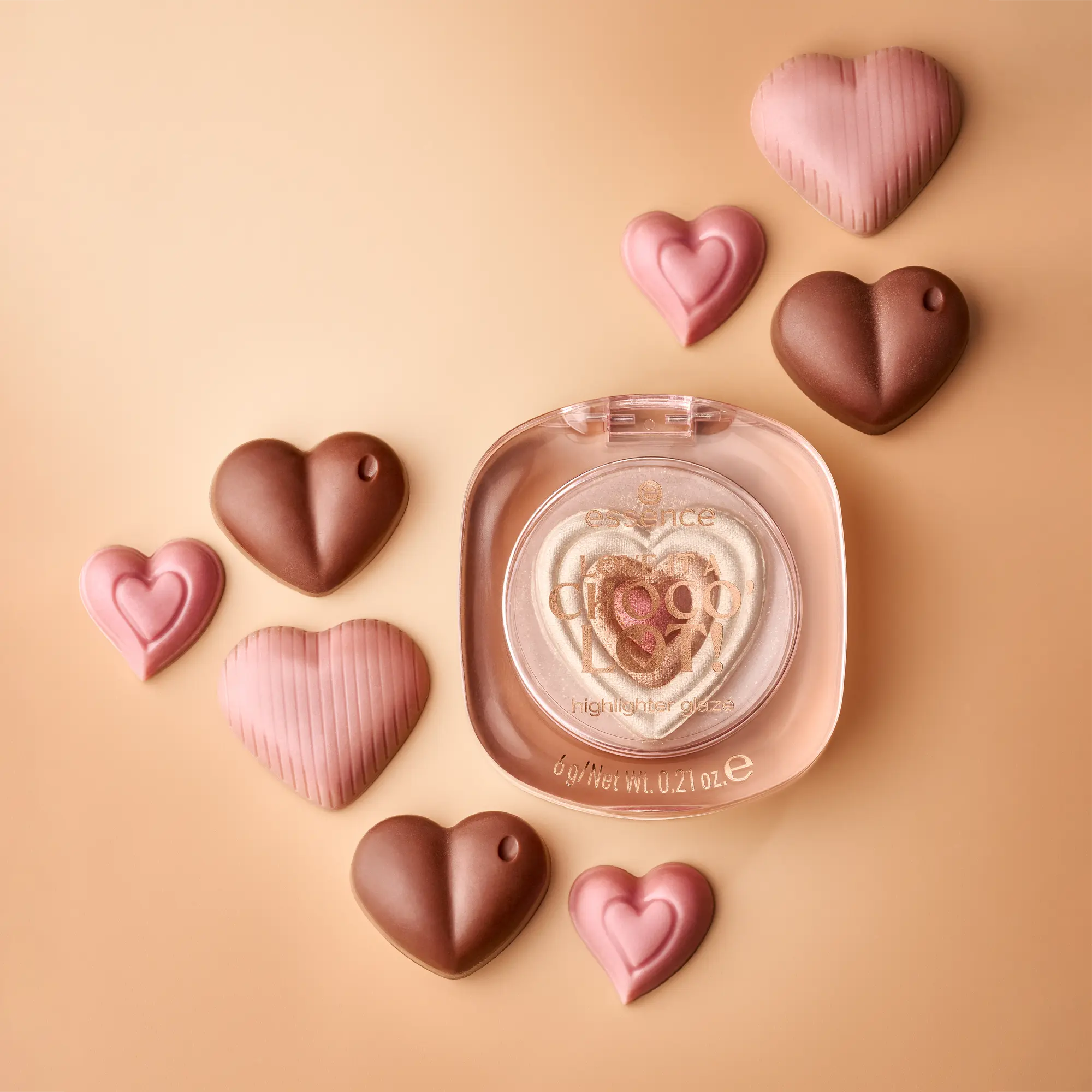 Love It A Choco' Lot! Highlighter Glaze 01 Heartbeats & Choco Treats!
