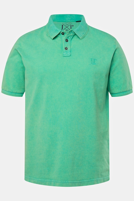 Poloshirt, Halbarm, Piqué, Vintage Look, bis 8 XL