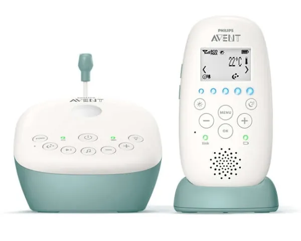 Philips AVENT SCD731 - Baby overvågningssystem - trådløs (DECT) LCD-monitor