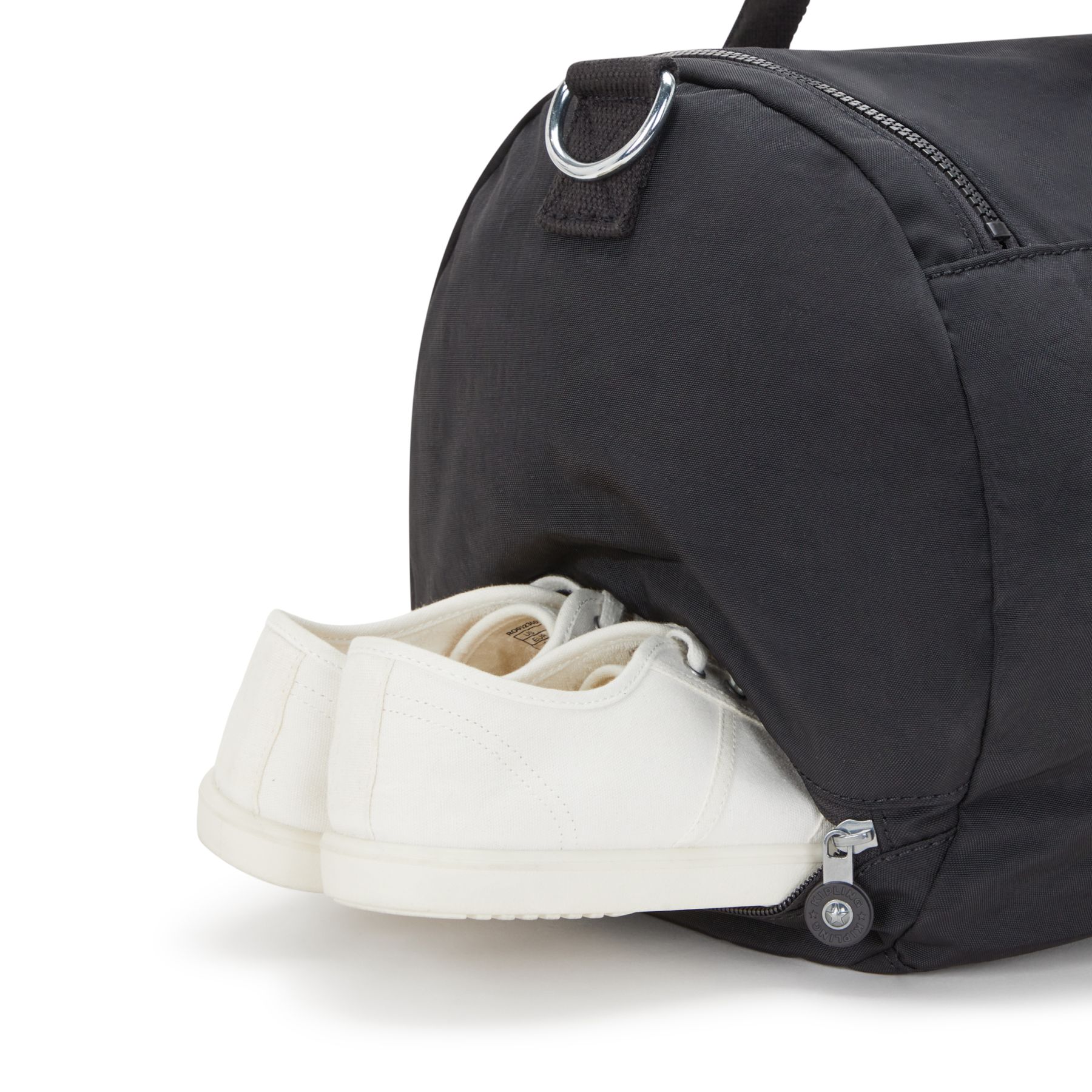 ARGUS S Petit sac de sport week-end avec compartiment à chaussures - Black Noir