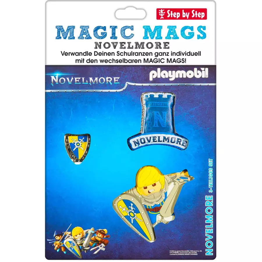Step by Zubehör Magic Mags Playmobil - Magneten Novelmore Arwynn
