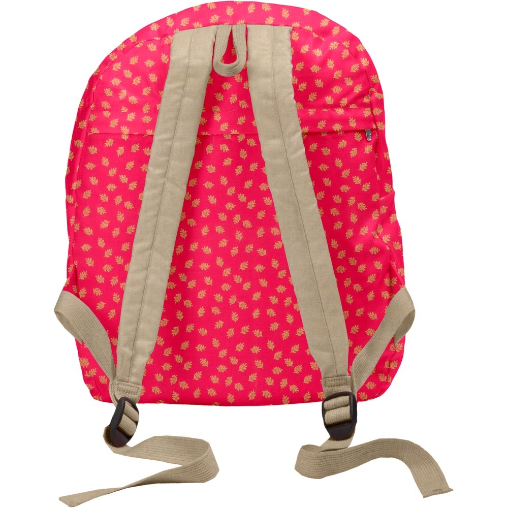 Sac À Dos Pliable Feuillage Or Rose