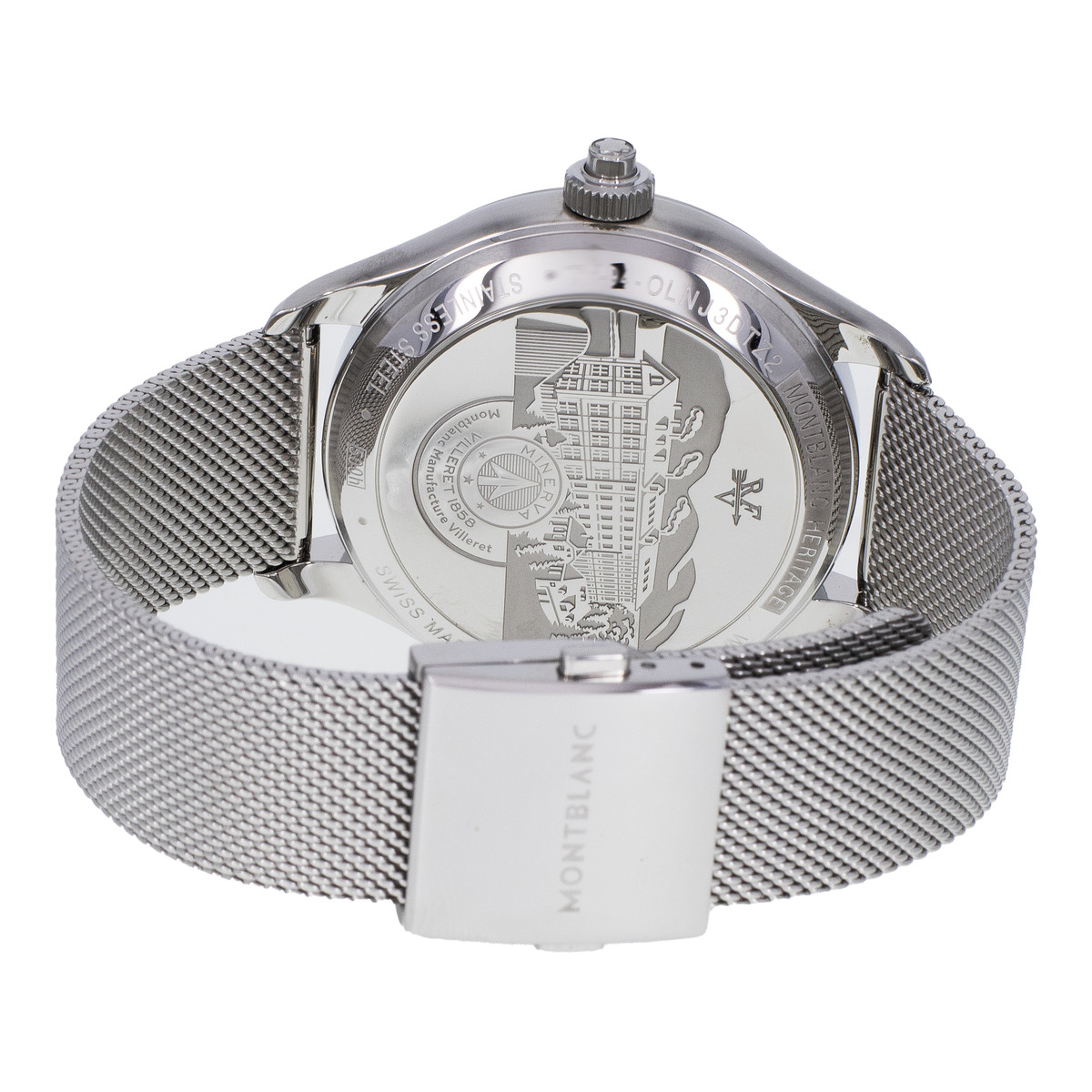 Montre d'occasion MONT BLANC héritage homme automatique acier