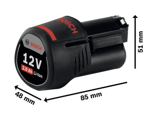 Bosch Starterset 12V, 2.0Ah Li accu's + lader