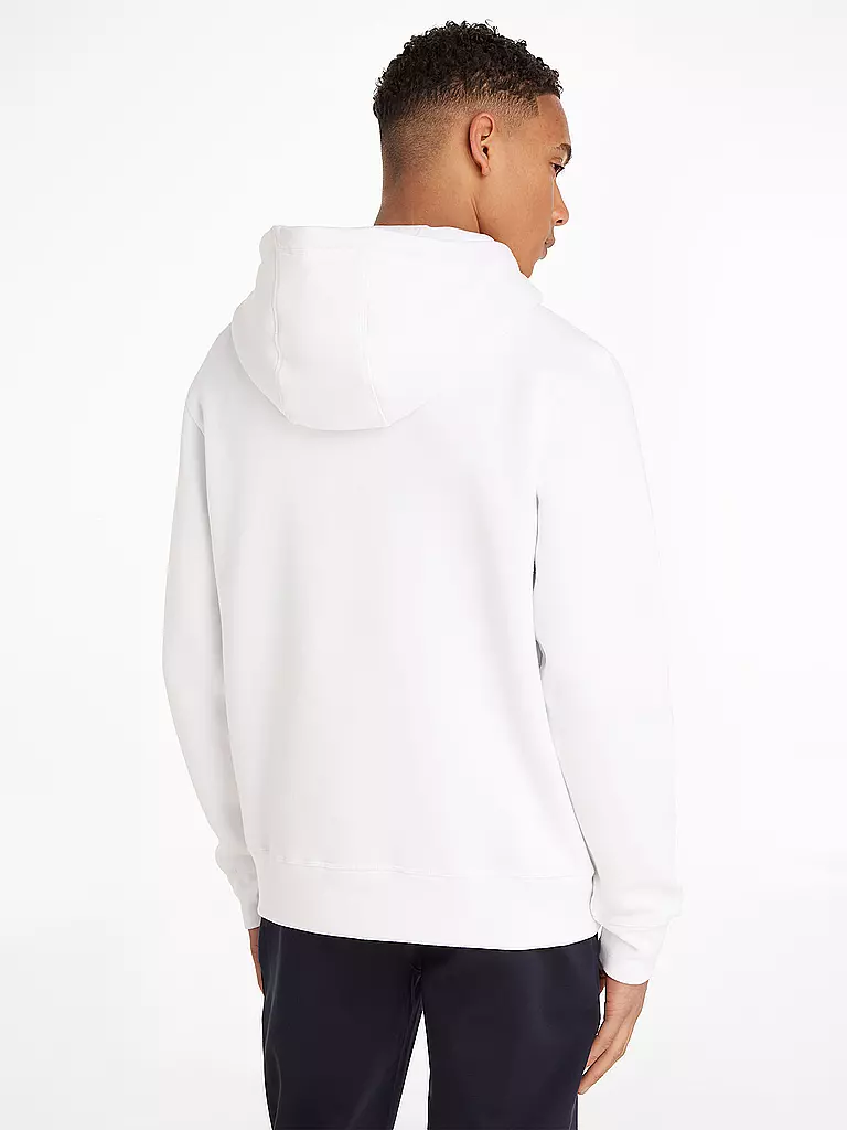 TOMMY HILFIGER Kapuzensweater - Hoodie weiss