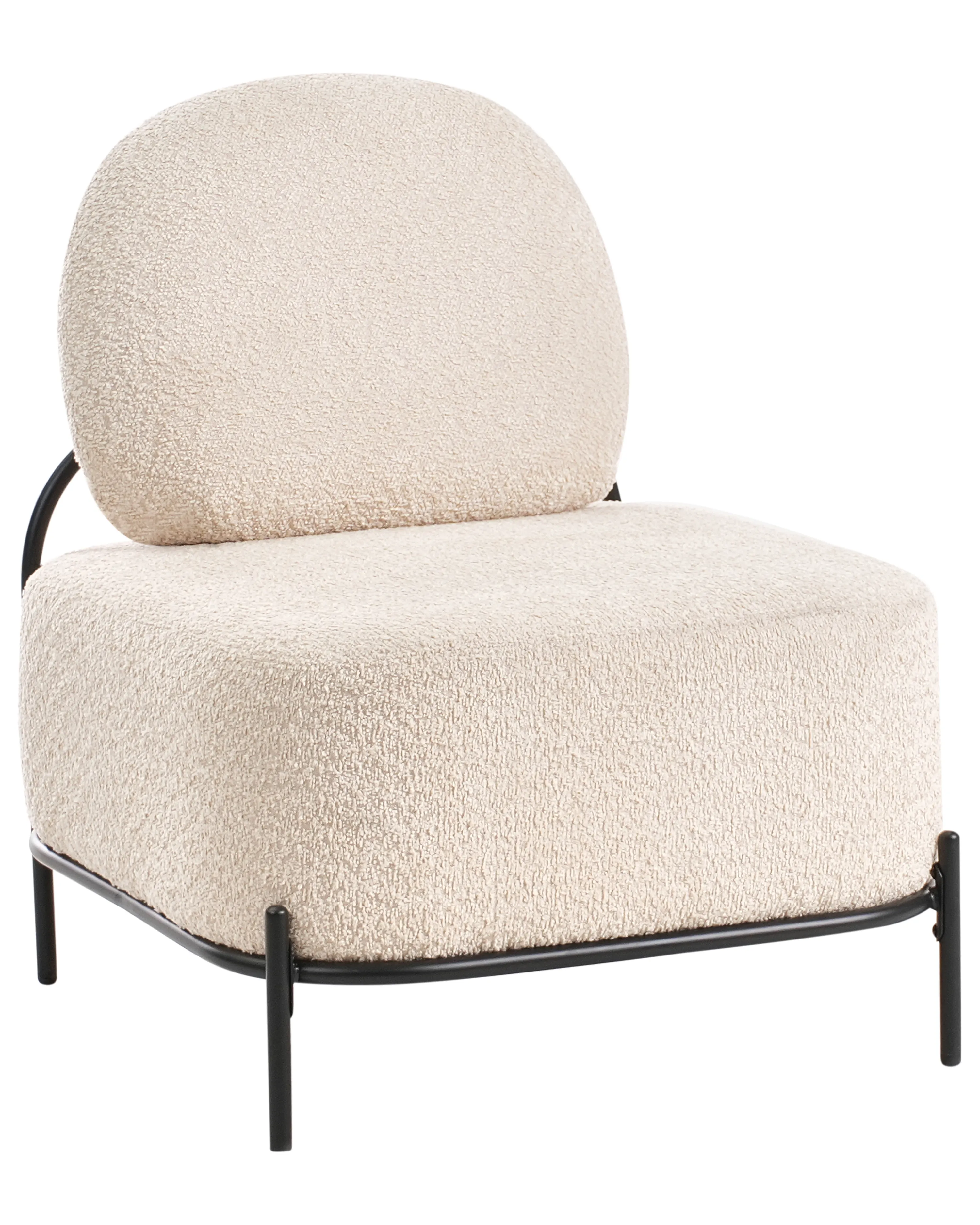 Fauteuil LUNDE Stof Beige
