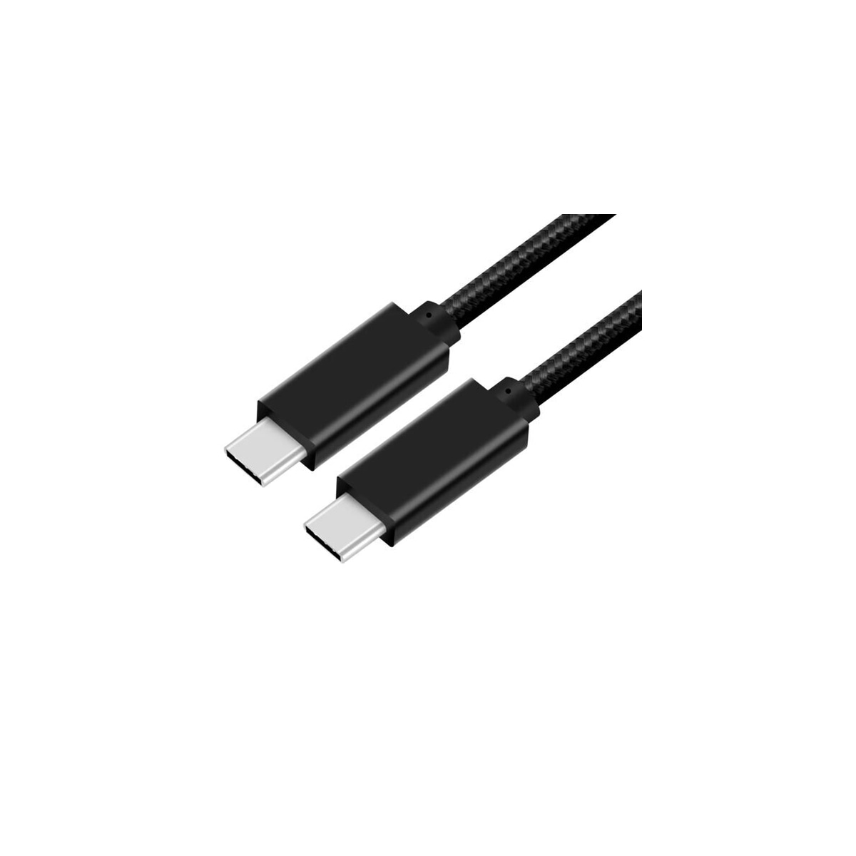 USB-C til USB-C-kabel USB 3.2 C PD100W 20GB/s 5A Hvit