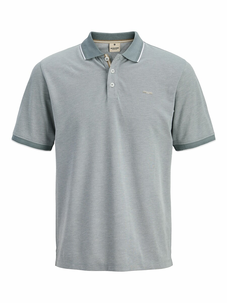 JACK & JONES<br>Polo, corte slim, manga curta