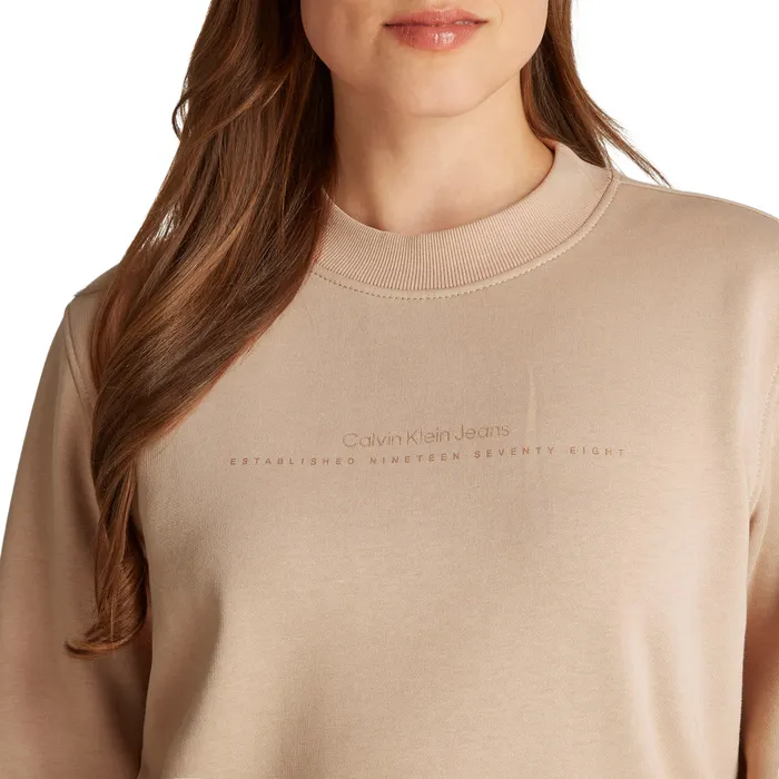 Calvin Klein Institutional Graphic Crewneck Sweater Dames