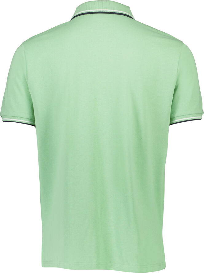 Lindbergh Polo shirt w. contrast piping Grøn