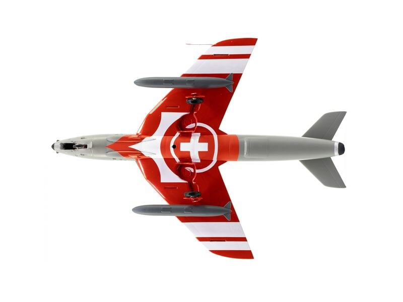 ACE Hunter Mk58 J-4020 Patrouille Suisse 1:72 Authentisches Modell der Patrouille Suisse Hunter