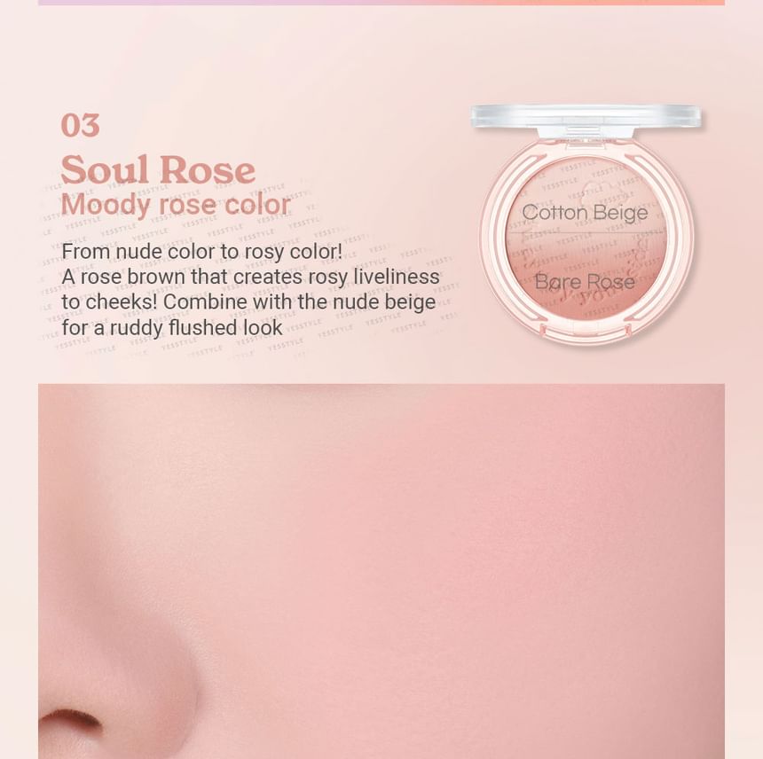 peripera - Pure Blushed Custom Cheek Soda Café Collectie