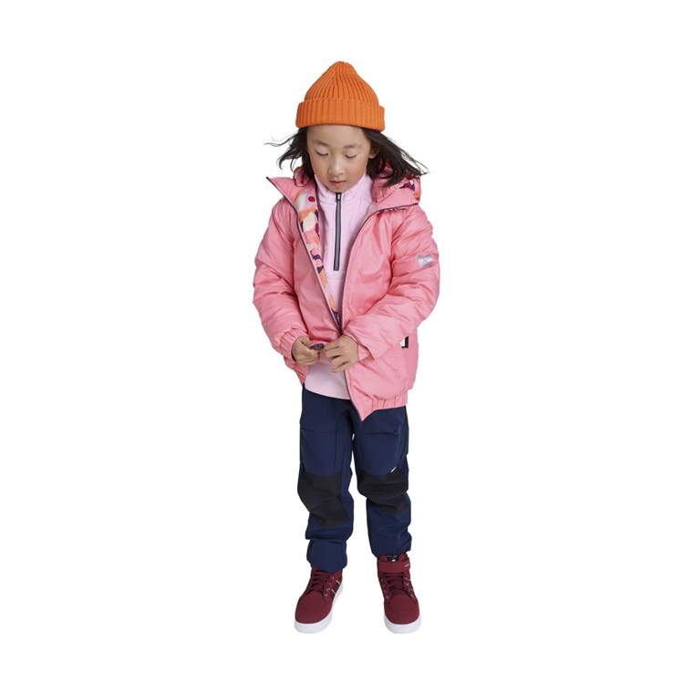 Reima Finnoo Down Jacket Kids Sunset Pink
