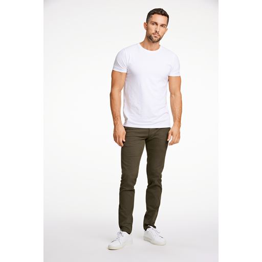 Lindbergh Structure Superflex Chinos, Army, W33/L32