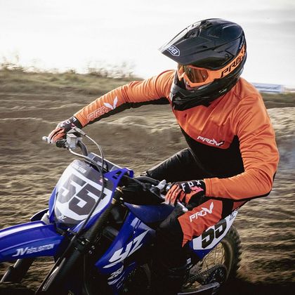 Maillot cross Prov HOLESHOT ORANGE 2022 - Orange