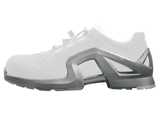 Uvex 85162, Unisex, Voksen, Sikkerhedssko, Sort, Rød, ESD, S3, SRC, Hurtig luk snørebånd