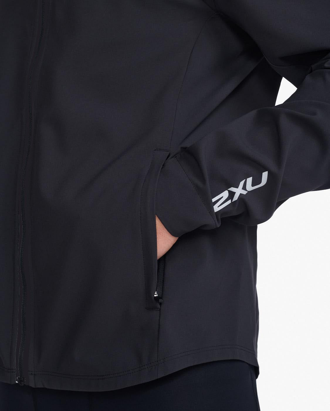 2XU Aero Jacket Black\Silver Reflective