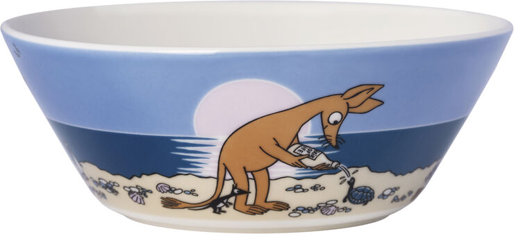 Moomin Arabia Mumi Skål 15cm Sniff Blå Blå