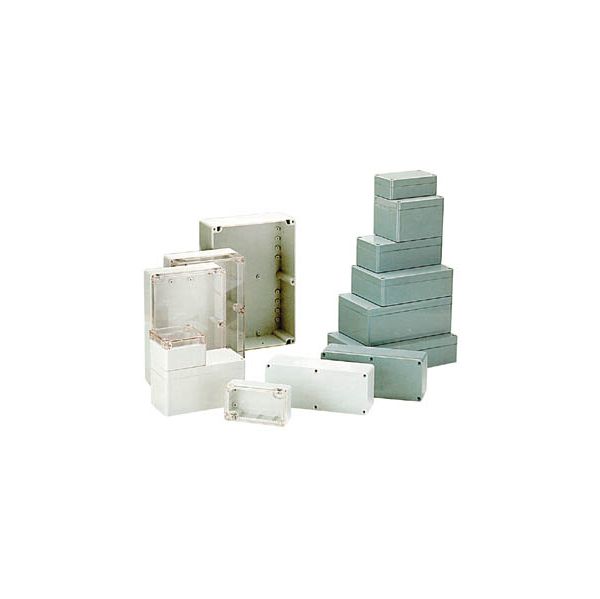 Velleman Caixa de Abs Selada - Cinza Escuro - 82 X 80 X 55 - G366