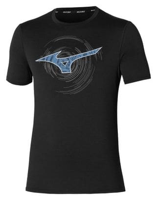 Maillot manches courtes Mizuno Core RB Noir Homme