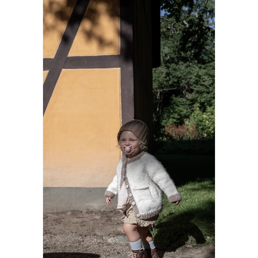 BIBS® Schnuller Supreme Blush  Woodchuck Silikon 6-36 Monate, 4 Stk.