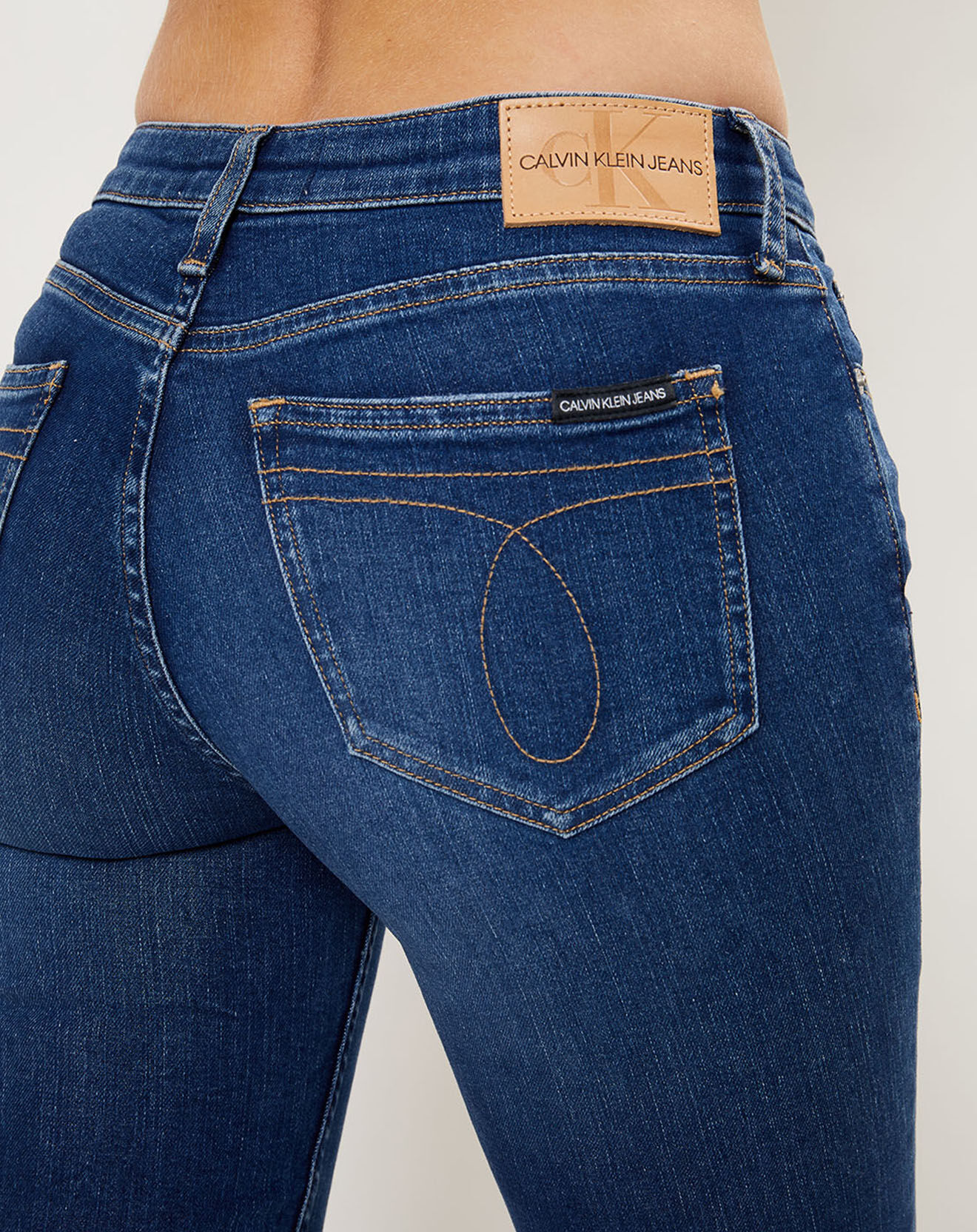 Calvin Klein Jeans Jean Mr Slim bleu