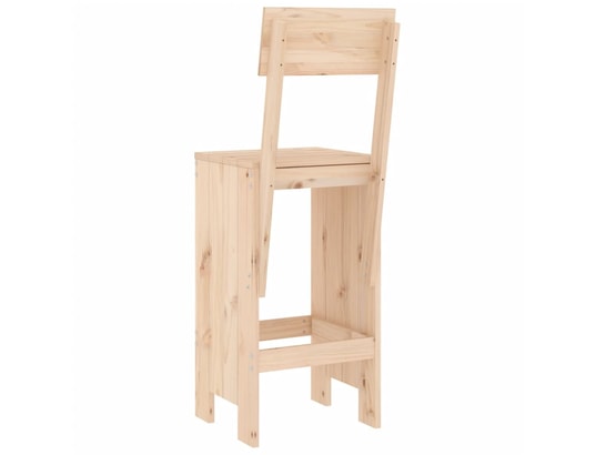 VIDAXL - Tabouret de bar Tabourets de bar 2 pcs 40x48,5x115,5 cm bois massif de pin