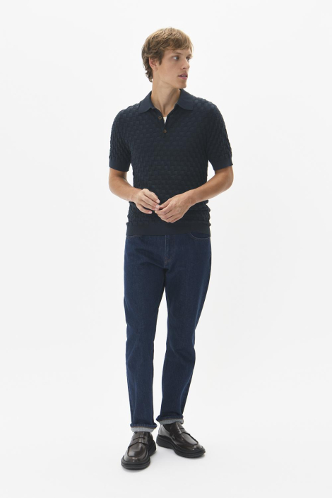 Matinique blauwe heren polo