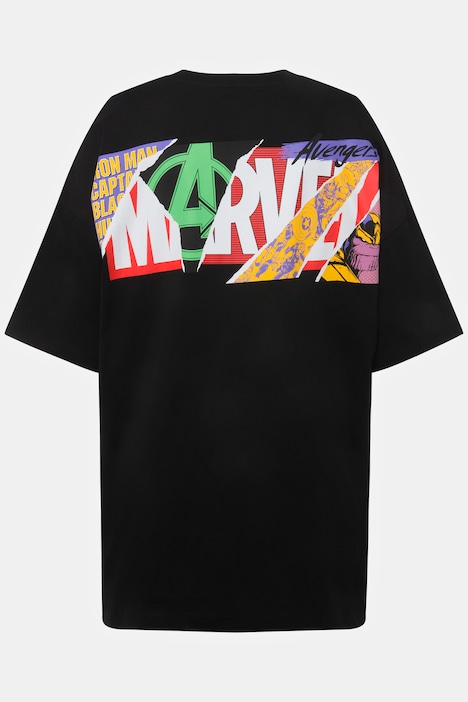 T-Shirt, oversized, Marvel Print, Rundhals, Halbarm, Unisex