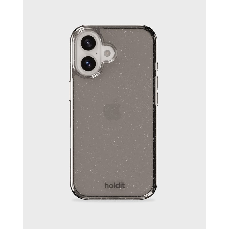 Holdit<br>Mobilcover Glitter Iphone 16