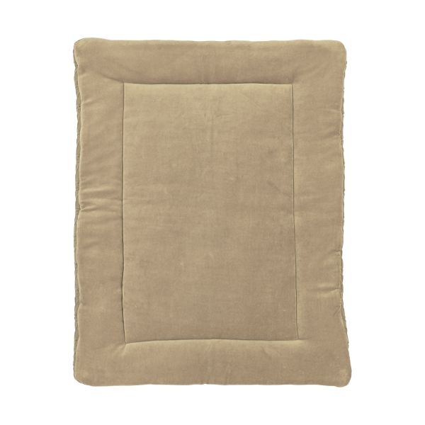 Meyco Romantic Flower Boxkleed Taupe 77 x 97 cm