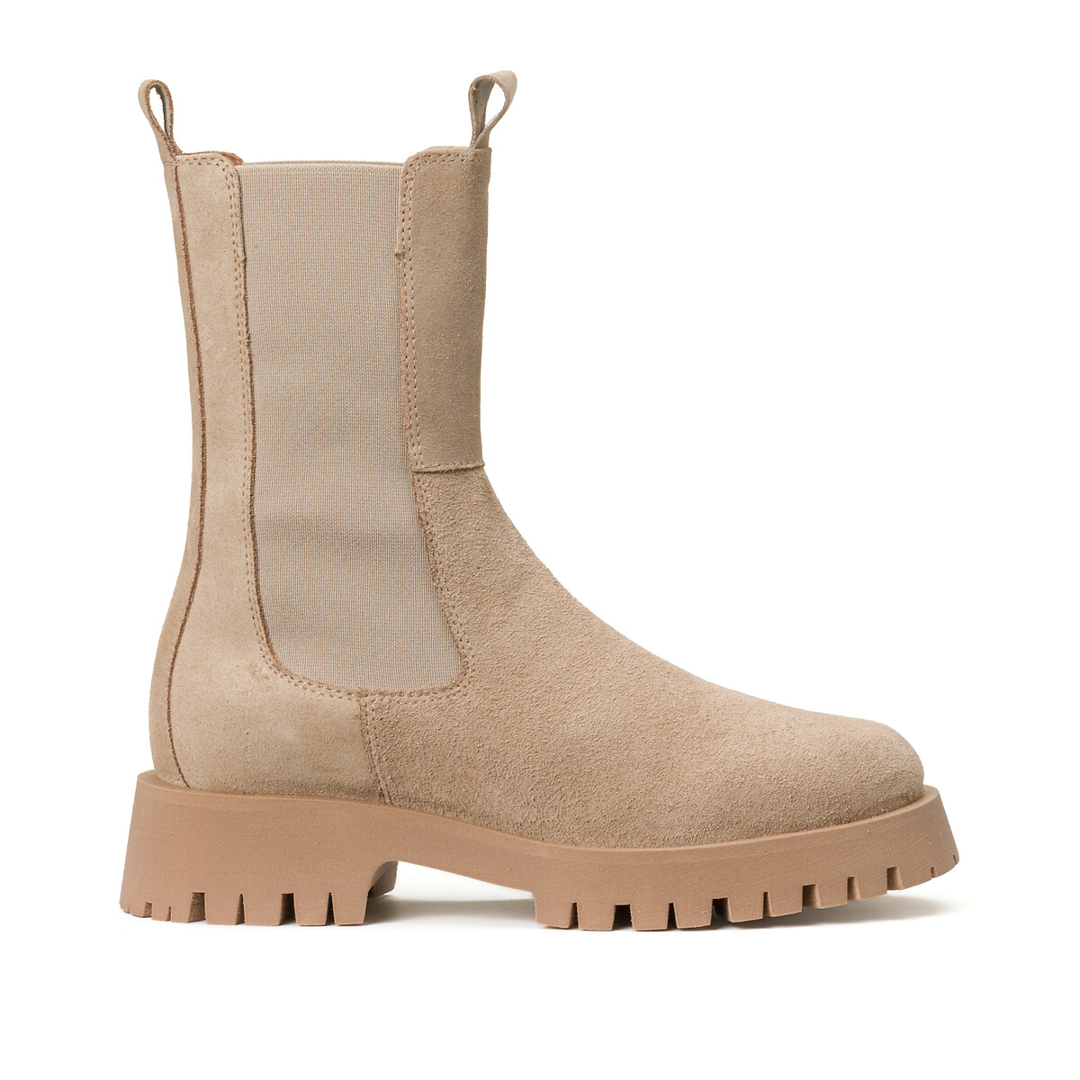 JONAK<br>Botas de couro, cano médio, Ridle