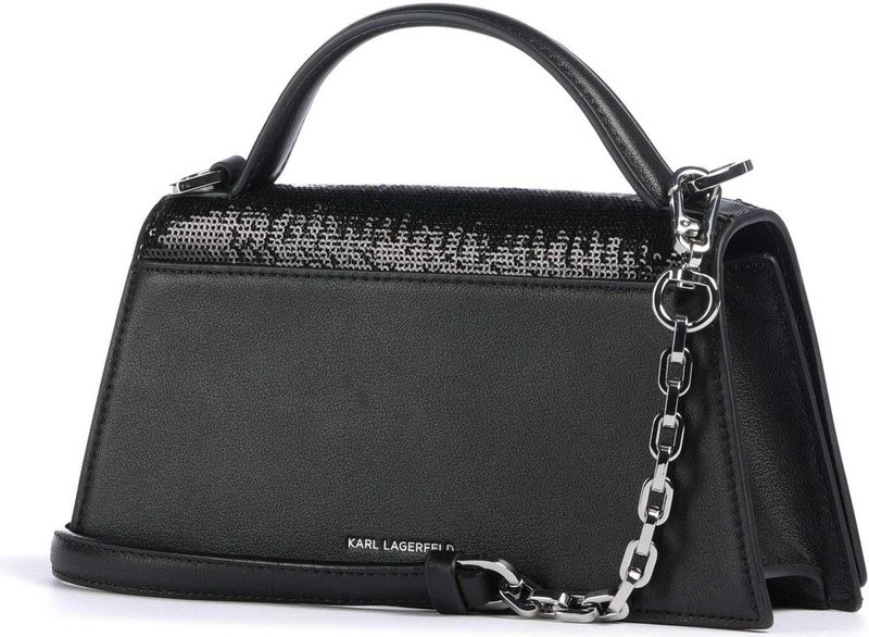 Karl Lagerfeld Crossbody bags - K/Signature Sp Slim Cb Seq in zwart