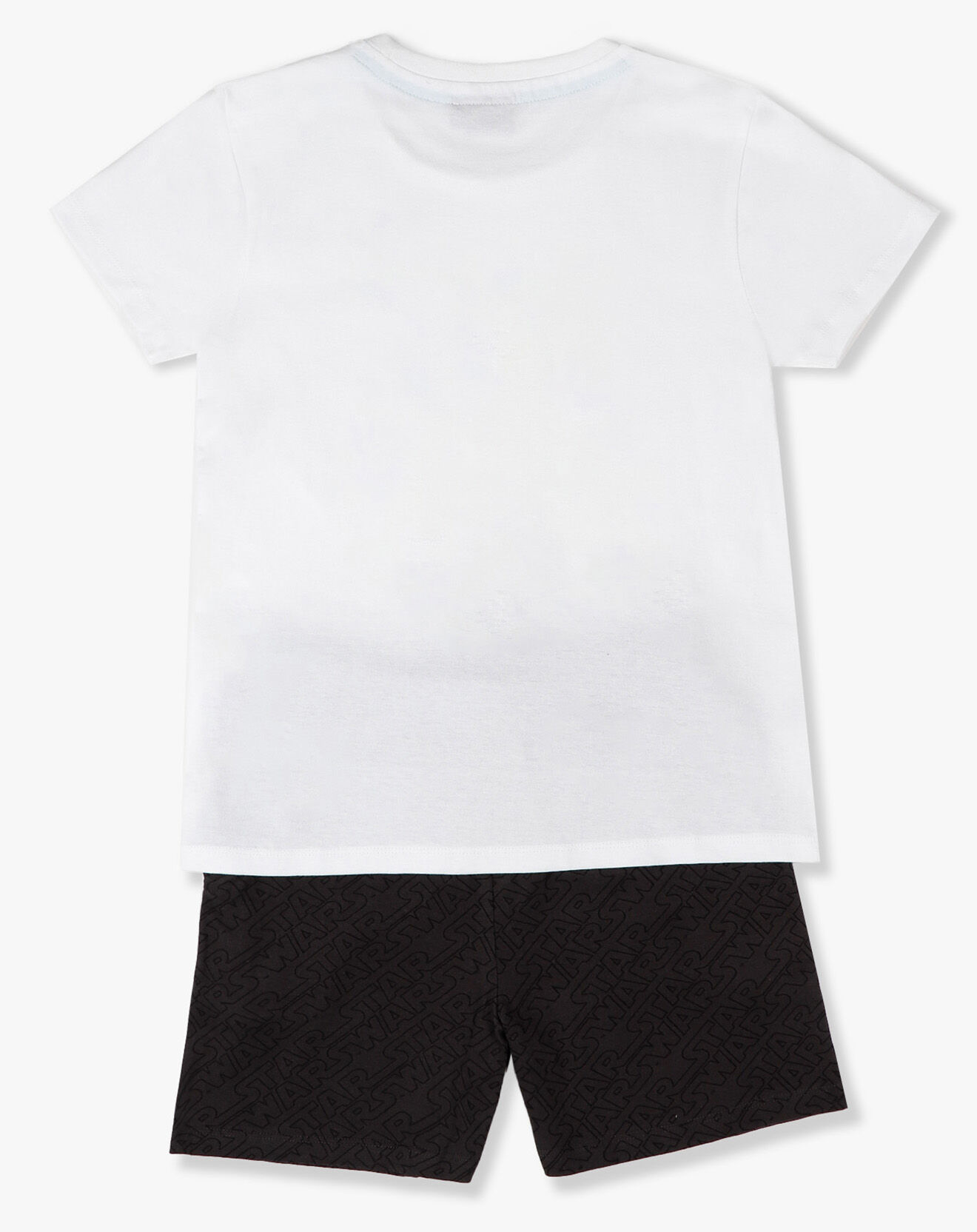 Star Wars Pyjama T-Shirt & Short blanc