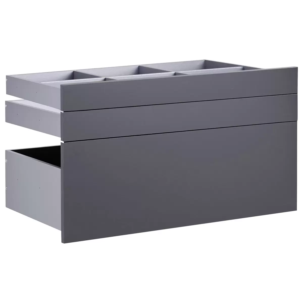 Schubladenset Unit Anthrazit