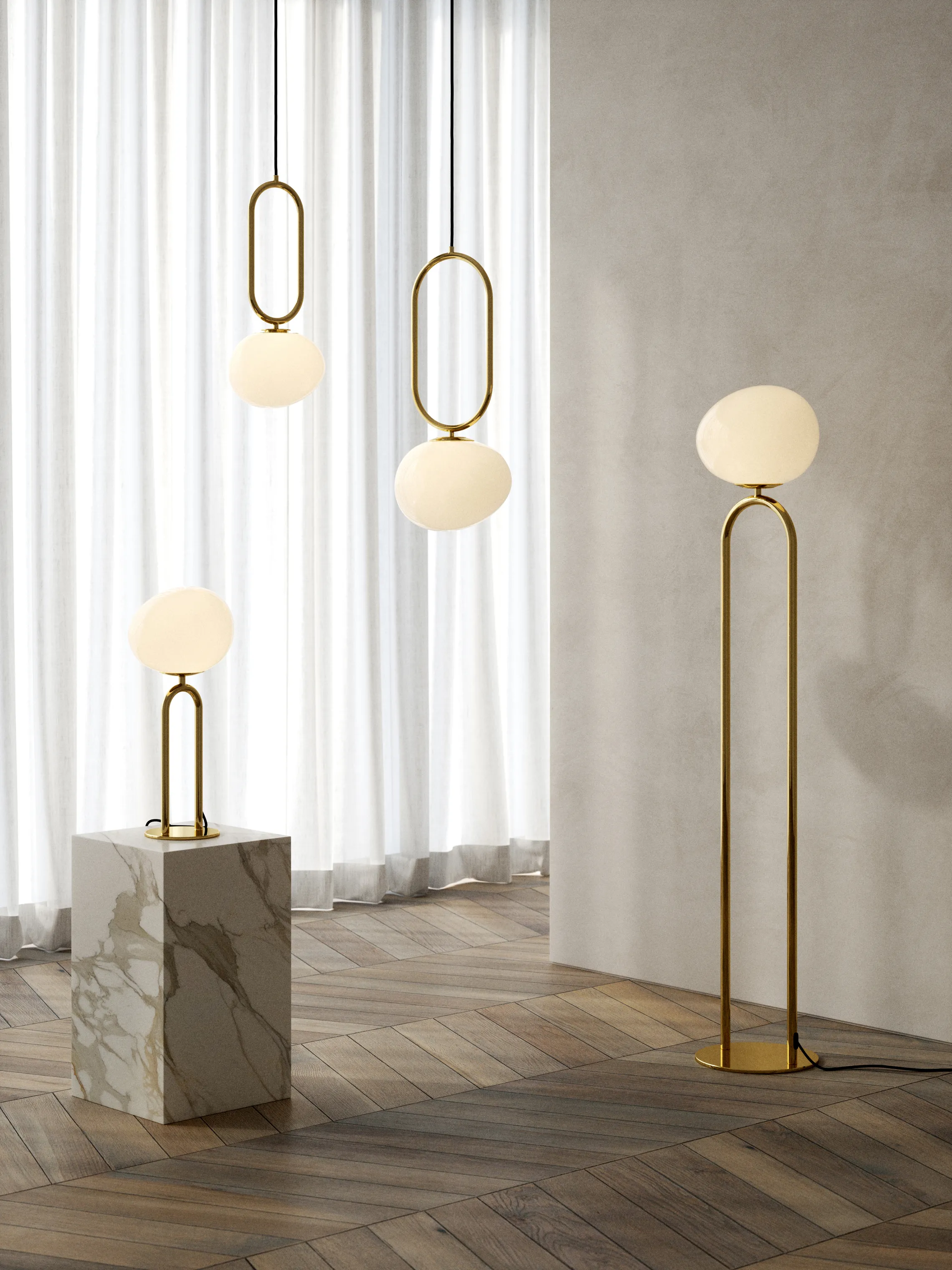 DFTP Shapes Bordlampe