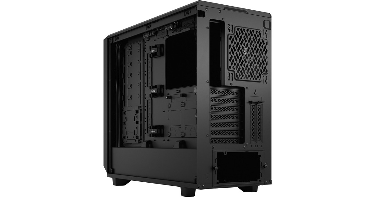 Fractal DesignMeshify 2 midi tower behuizing  (Zwart | 2x USB-A | 1x USB-C)